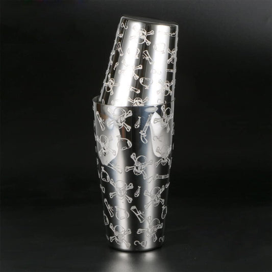 Gravierter Boston Shaker