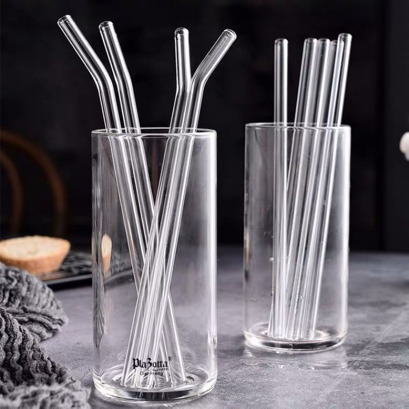 Glass Drinking Straws (19 cm)