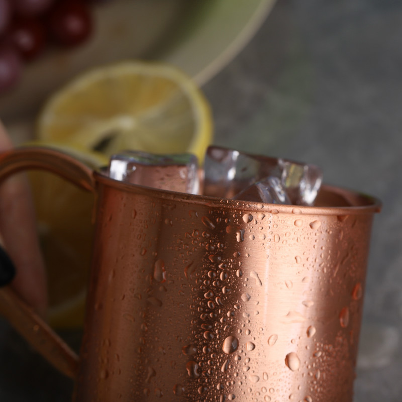 Pure Copper Mug (Set of 2)