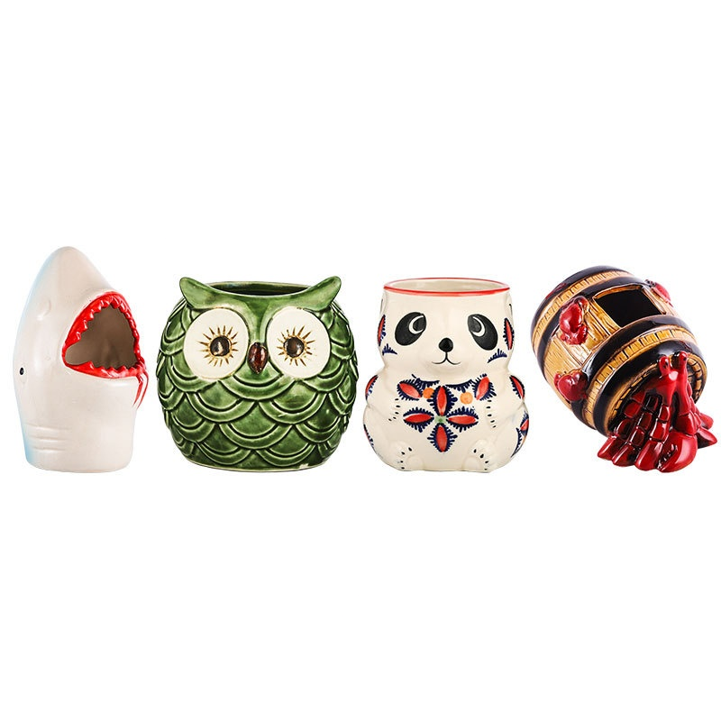 Tiki-Glas – Tierische Designs