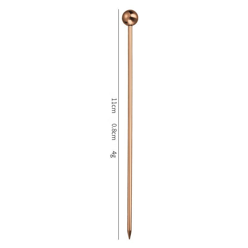 Cocktailspiess-Set – Kugel (8er-Set)
