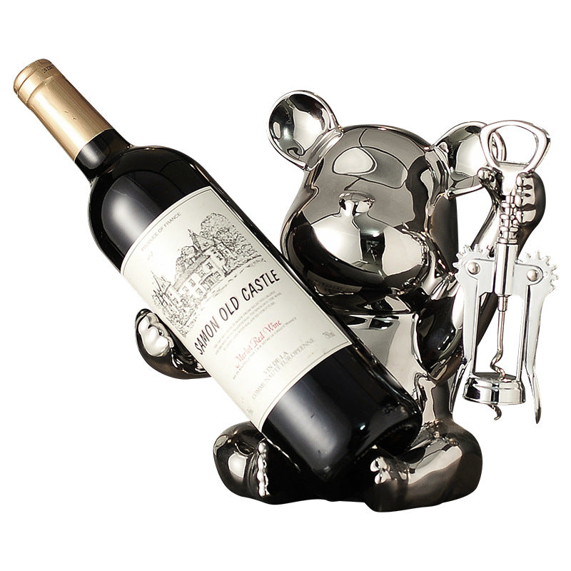 Sitzendes Tier Weinregal