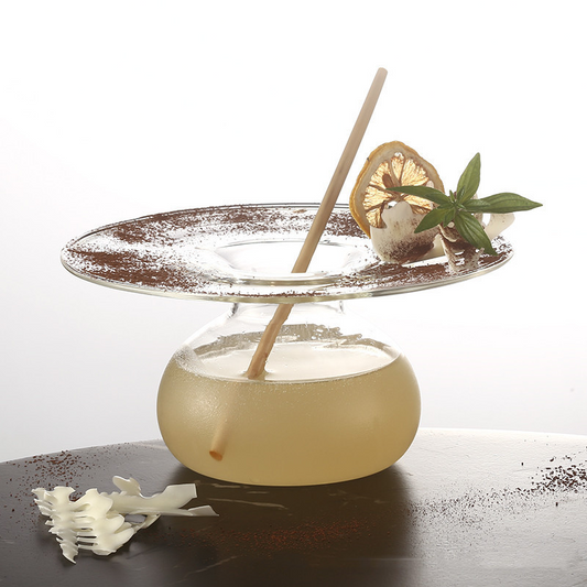 Molekularschale mit breitem Saum (2er-Set)