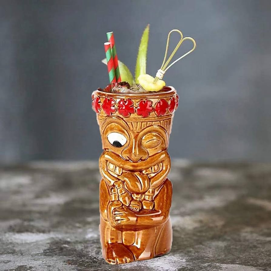 Ausgefallene Tiki-Gläser – Weitere Designs