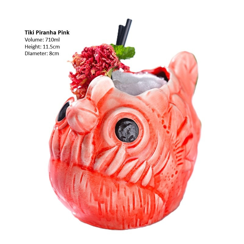 Tiki Glass – Animal Designs