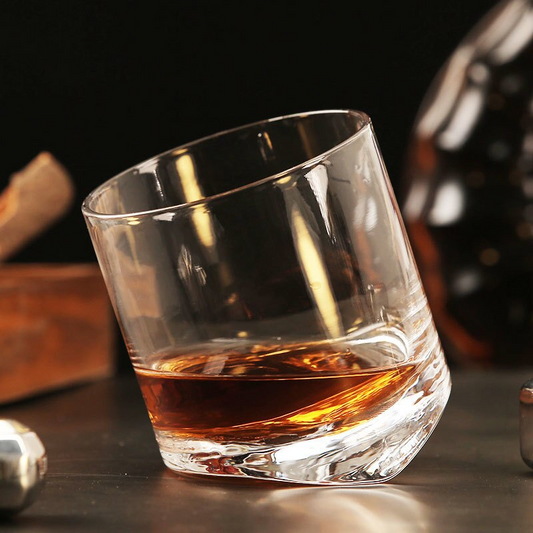Tilted Whisky Glass (Set of 2)