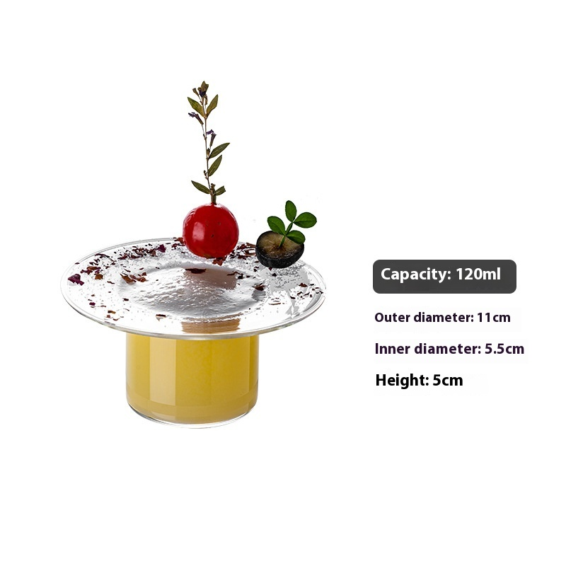 Wide-Rimmed Molecular Glass (Set of 2)