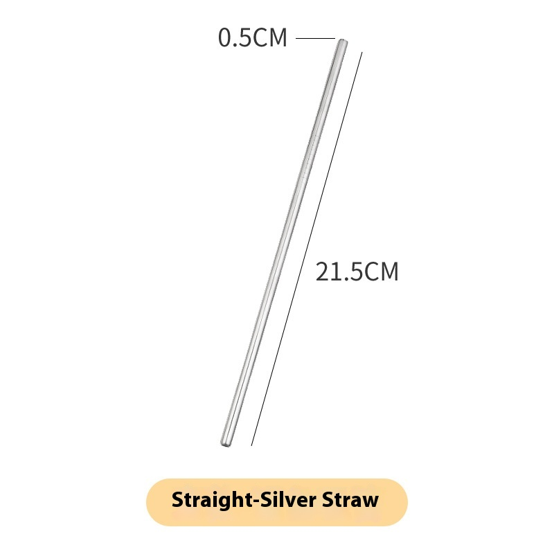 Metal Straws (21.5 cm)