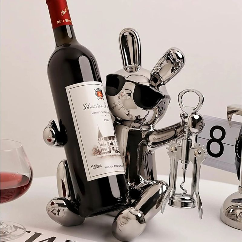 Sitzendes Tier Weinregal
