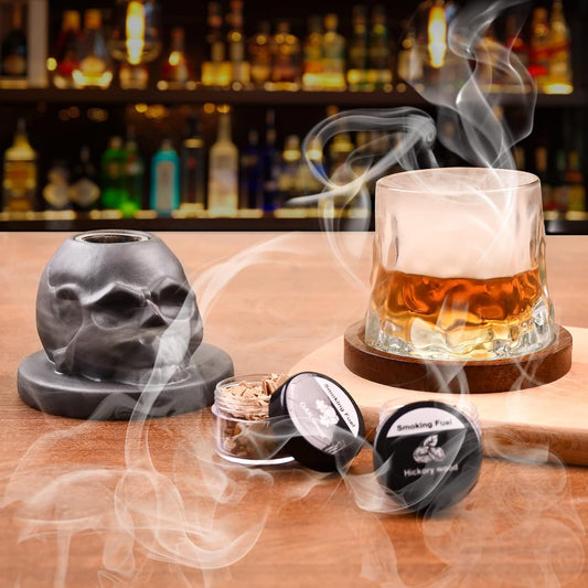 Smoker-Aufsatz in Schädel-Form