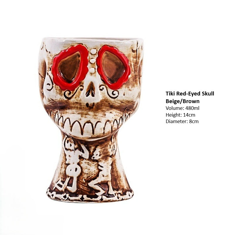 Piraten Tiki-Gläser – Verschiedene Designs