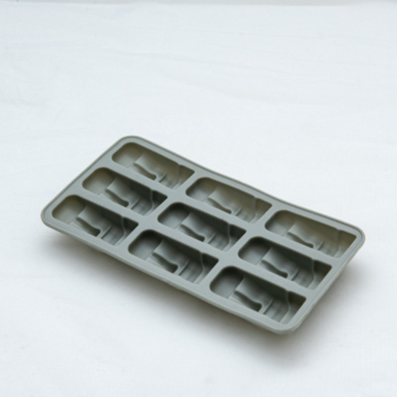 Silicone Ice Mold – Moai Statues (9 pieces)
