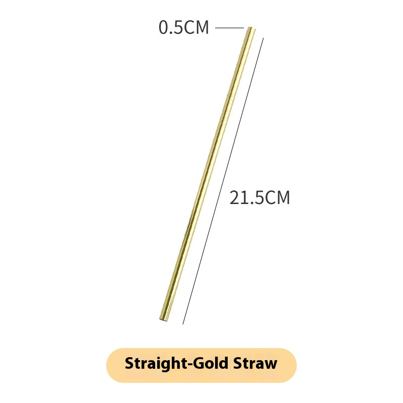 Metal Straws (21.5 cm)