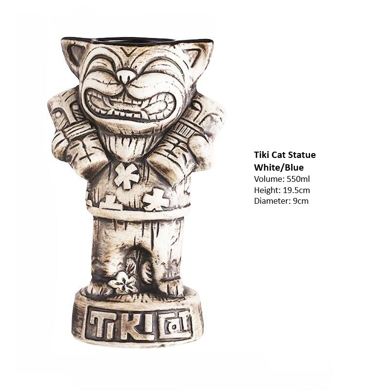 Tiki-Gläser Idolstatuen – Verschiedene Designs