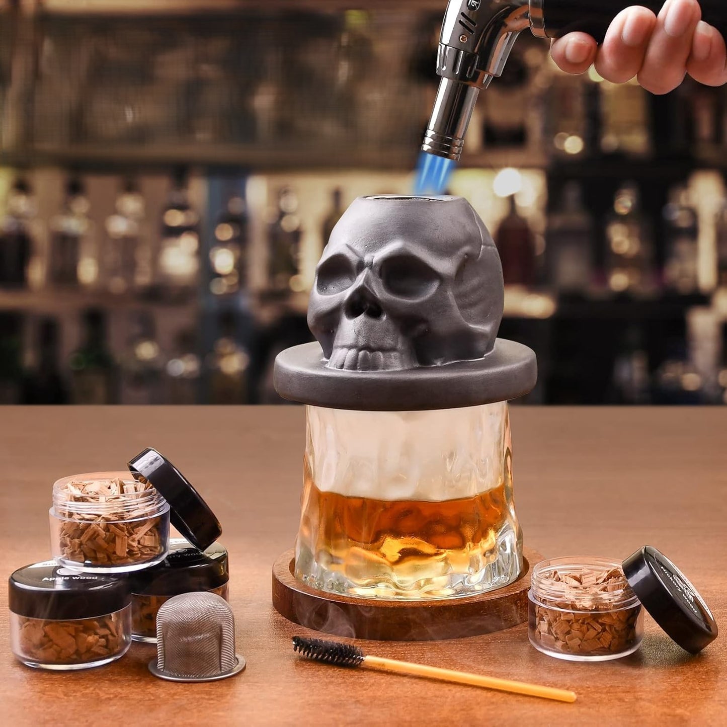 Skull-Shaped Smoker