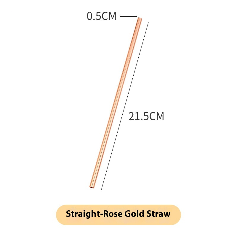 Metal Straws (21.5 cm)