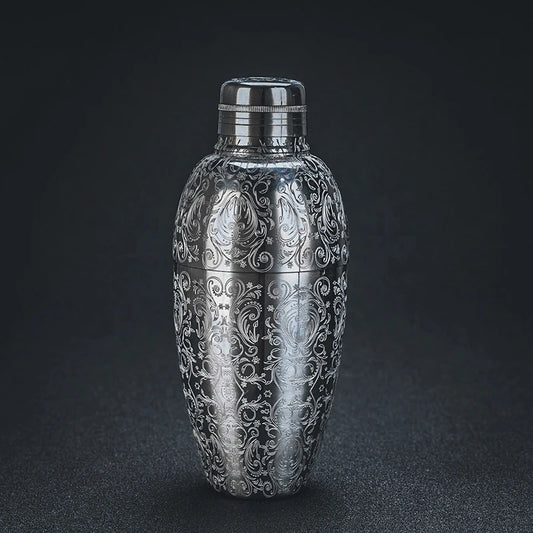 Three-piece shaker with engraving (500 ml)