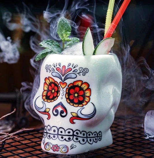 Tiki-Glas – Dia de los Muertos Schädel