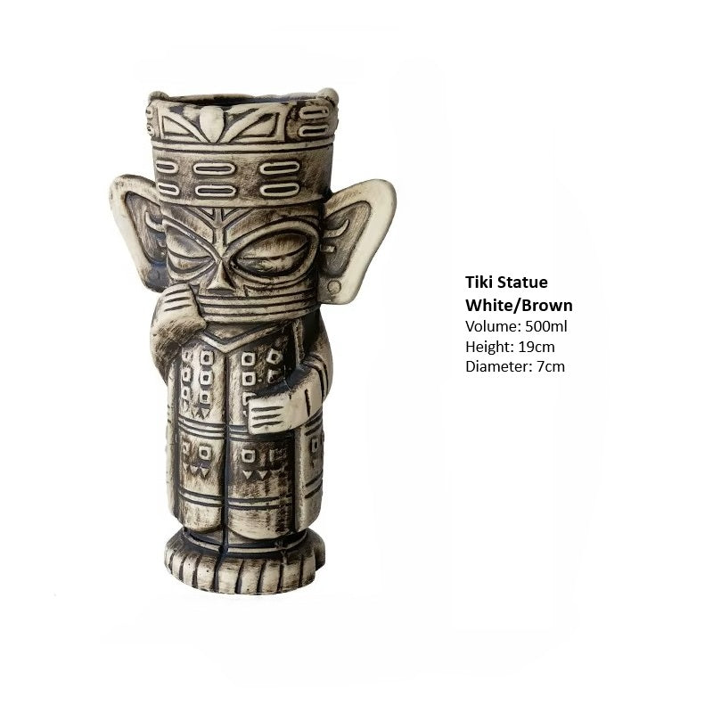 Tiki-Gläser Idolstatuen – Verschiedene Designs