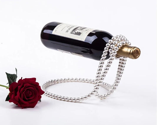 Weinregal – Perlenkette