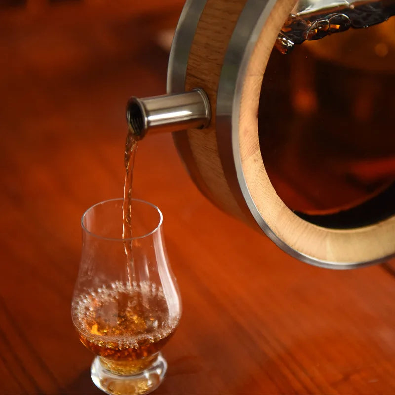 Eichefässchen mit Sichtfenster (750 ml)