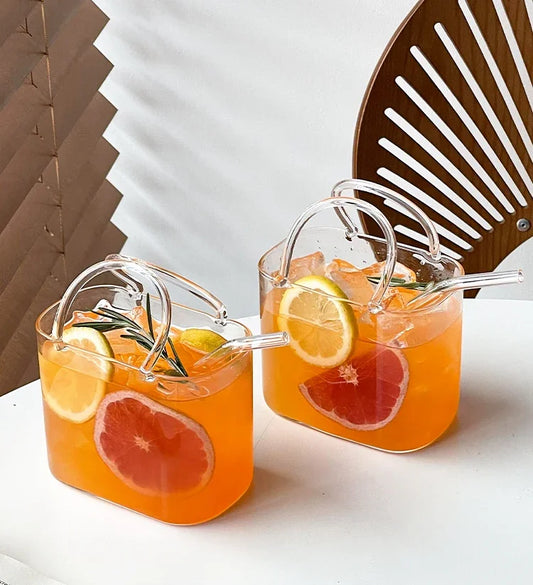 Handtaschen-Cocktailglas (2er-Set)