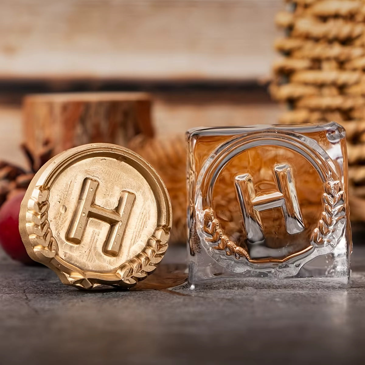 Personalisierter Eisstempel