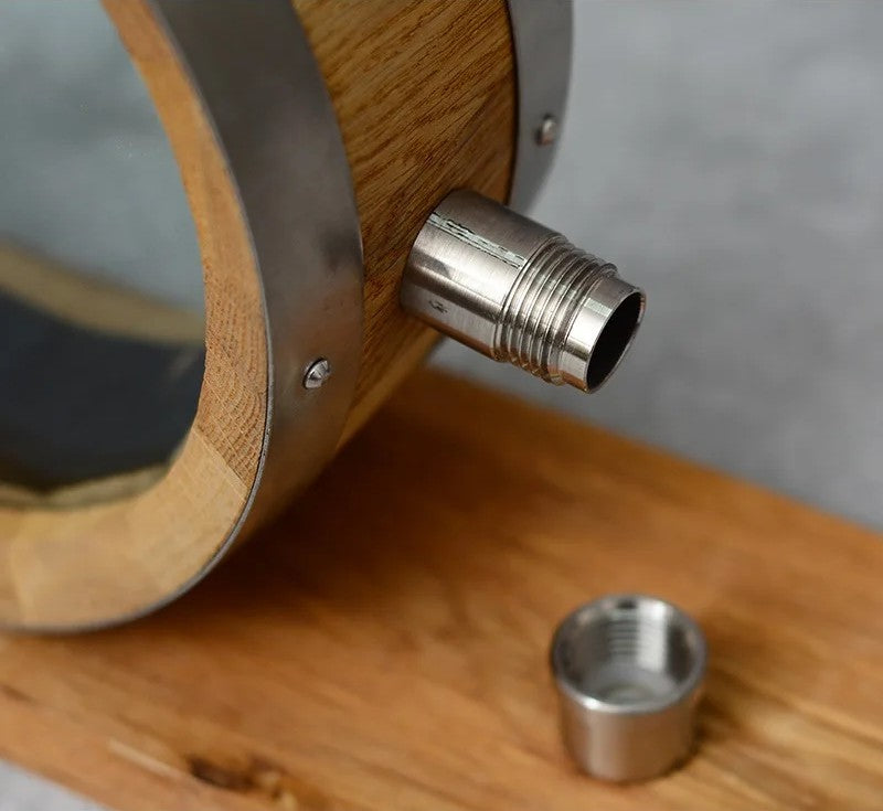 Eichefässchen mit Sichtfenster (750 ml)