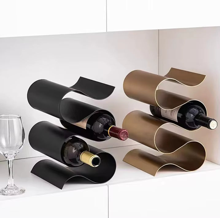 Weinregal - Modern Gewunden