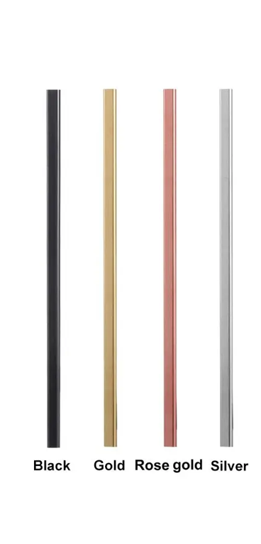 Heart-Shaped Metal Straws (21.5 cm)
