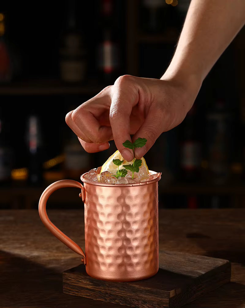Klassischer Zylindrischer Mule Becher (2er/4er Set)