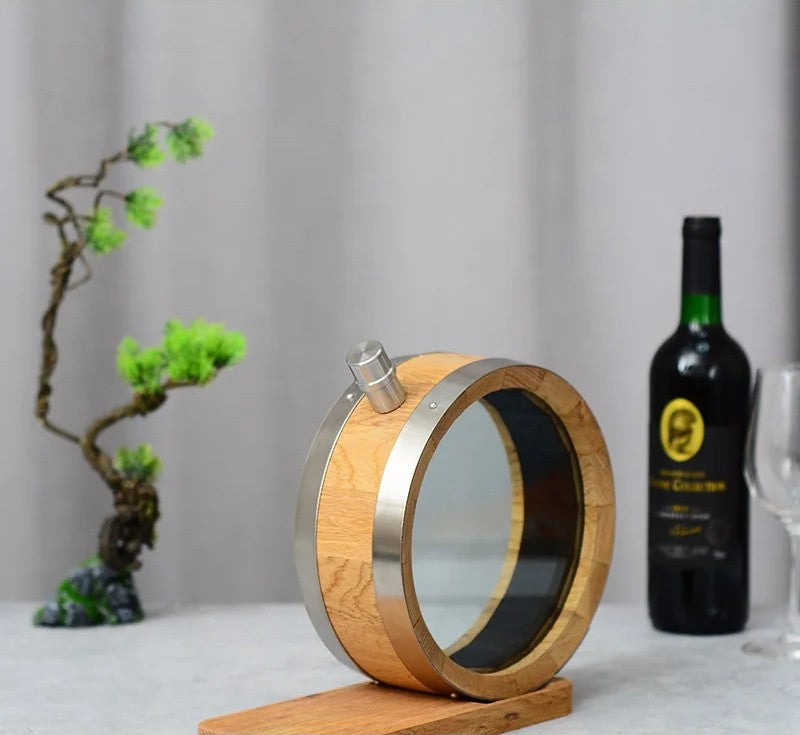 Eichefässchen mit Sichtfenster (750 ml)