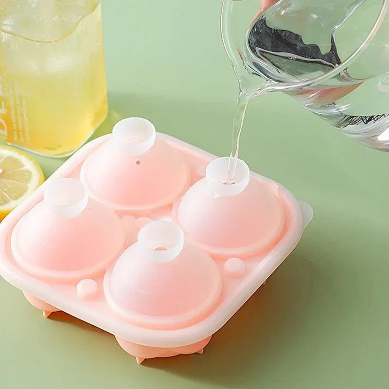 Silicone Ice Tray – Large Roses, (4 pieces)