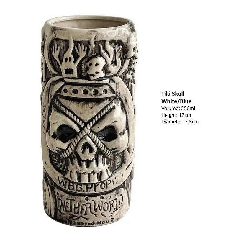 Piraten Tiki-Gläser – Verschiedene Designs