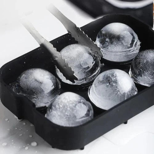 Silicone Ice Tray Set - Spheres, Cubes & Hexagons