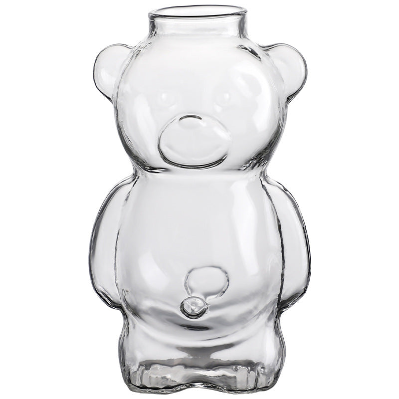 Cocktail-Glas in Teddybärform (2er-Set)