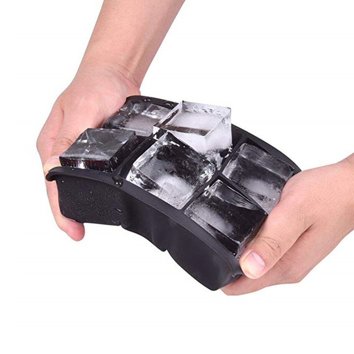 Silicone Ice Tray – Large Cubes