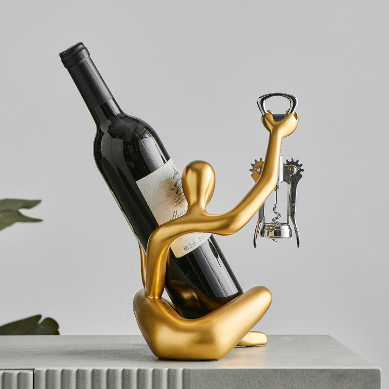 Wine Rack - Human Sitting