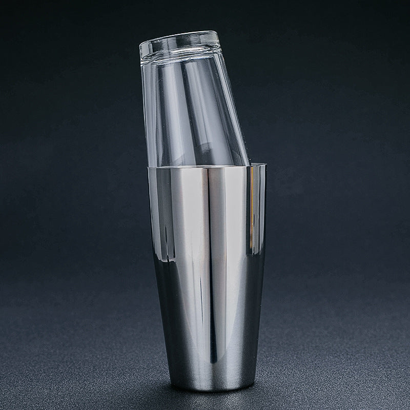 Glas/Edelstahl Boston Shaker