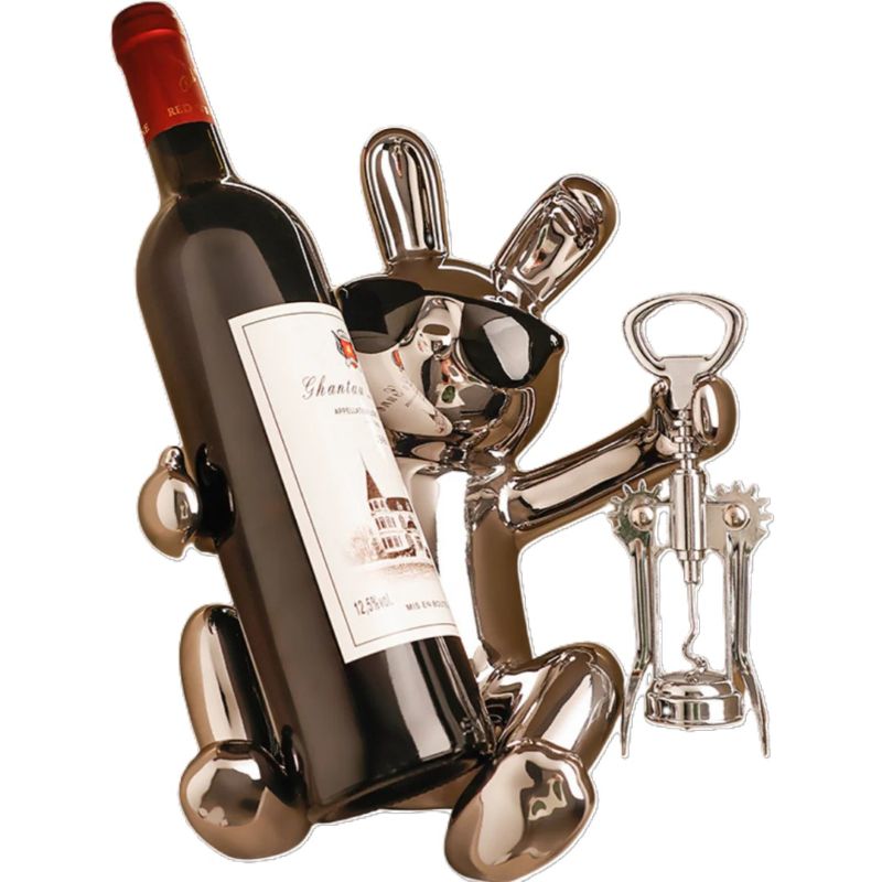 Sitzendes Tier Weinregal