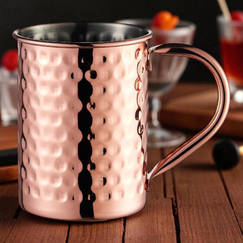 Klassischer Zylindrischer Mule Becher (2er/4er Set)