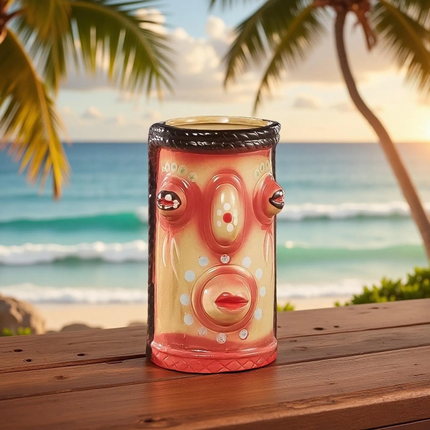 Ausgefallene Tiki-Gläser – Verschiedene Designs