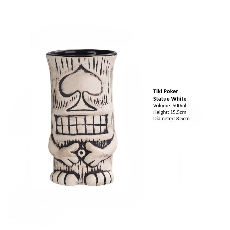 Tiki-Gläser Idolstatuen – Verschiedene Designs