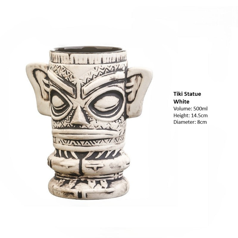 Tiki-Gläser Idolstatuen – Verschiedene Designs