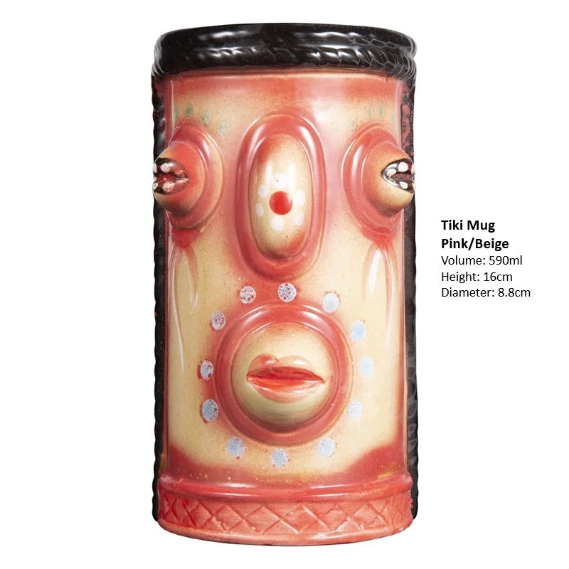 Ausgefallene Tiki-Gläser – Verschiedene Designs